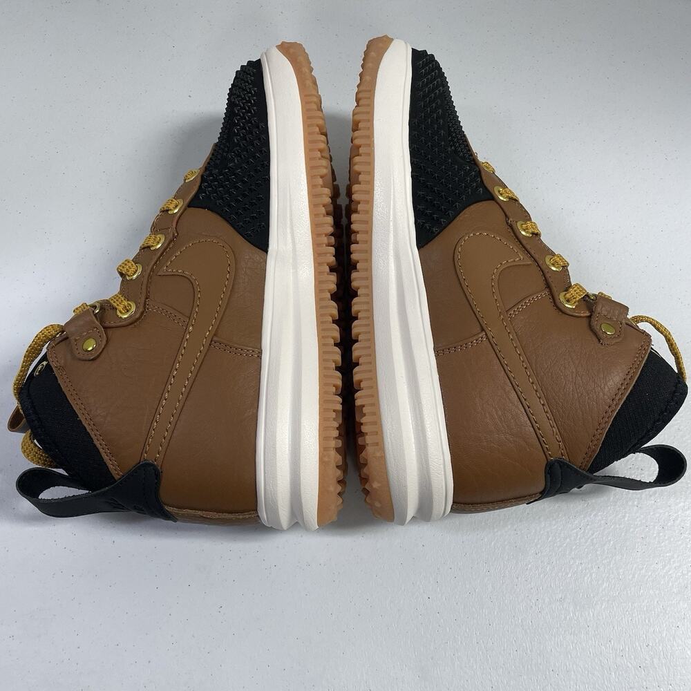 Nike Lunar Force 1 Duckboot Ale Brown Black 805899 202 Size 6.5 Men Size 8 Women - Picture 4 of 7